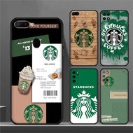OPPO A5 A9 A31 2020 A8 A5S AX5S A12 A57 A77 A77S R11S Plus R15 R17 Pro 230806 Black soft Phone case Starbucks