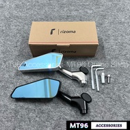 Kính (Gương) Xe Máy Rizoma 744 Chân Ngắn Nhôm Cnc