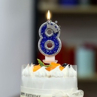 Birthday Candle Number Candle Crown Candle Birthday Gift Anniversary Candle