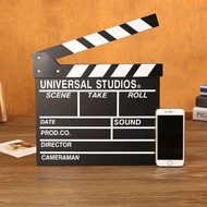Director Clapperboard Dry Erase Slate Movie Prop Wedding Photography Decor Gift