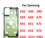 Back Phone Cover Adhesive Glue For Samsung Galaxy A20 A30 A40 A50 A60 A70 A41 A51 A71 A32 A52 A72 A20S A21S A30S A50S