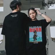 AURA FARMING PACU ROUTE T-SHIRT PREMIUM DESIGN HIGH QUALITY COTTON COMBED 24S