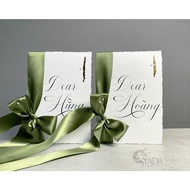 Vows book - Wedding promise card - Form 49