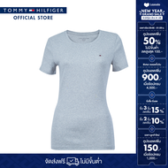 [Special Collection] Tommy Hilfiger เสื้อยืด ผู้หญิง รุ่น 76J4869 P77 - สีเทา