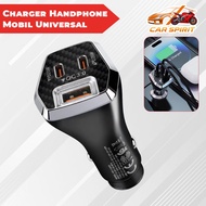 HP USB Type-C Charger Universal Car Charger Car Fast Charging Mini Car Charger