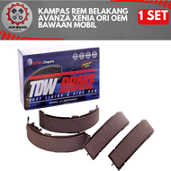Brakeshoe/Kampas rem belakang Avanza xenia ORI OEM Bawaan Mobil/kampas rem depan avanza