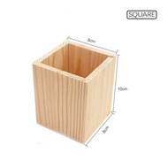 Kotak Pensil Kayu Pinus Alat Tulis Minimalis Tempat Wadah Pensil Pulpen Serbaguna Aesthetic Serbagun
