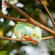 abongsea Tropical Rainforest Crocodile Pitcher Plant Capybara Plush Keychain Popular Decorative Magn