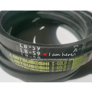 3PCS Mitsuboshi Belt LB59 1E6B30-51020 For Harvester AW82 AW85 LB-59 SB59 V-Belt