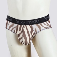 Men's mesh triangle underwear big size XL-2XL