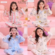[YY]Children's pajama set kids pajamas girls' pajamas