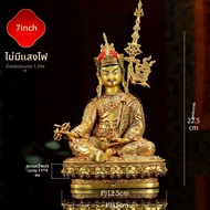 OSITE | รูปปั้นทองแดงเคลือบสี Guru Rinpoche สำหรับใช้ในบ้าน