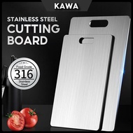 316 stainless steel double-sided cutting board antibacterial anti-mould Multifunctional Chopping Boa