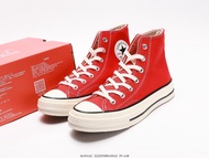 【ใหม่】✨รองเท้าผ้าใบConverse 1970s Black Label Classic red รองเท้าลำลอง รองเท้าชาย-หญิง สินค้าพร้อมกล