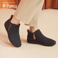 Wu Ying Pansy Japanese Women's Shoes Flat Non-Slip Comfortable Soft Bottom Temperament Wild Mom Shoes Middle-Aged and Elderly Shoes Autumn and Winter