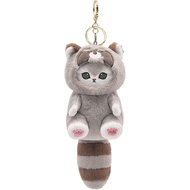 Cute cat keychain 5" plush backpack accessories bag pendant cute keychain gift P7FB