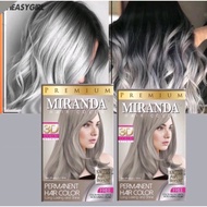 Miranda Hair Color Ash Blonde / Pewarna Rambut Grey Silver