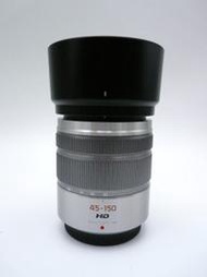 *望遠、美品* Panasonic 45-150mm HD O.I.S. -附原廠遮光罩+MRC UV鏡-銀色版-