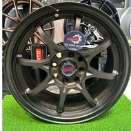 [2PCS] RIM WTR CE28 15inch 15x6.5JJ ET40 4H100 Dark Hyper bronze