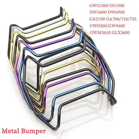 Stainless Steel Bumper for Casio DW5600/5610/6900 GA2100/700 GWG1000 GX-56 GW9300 Anti-collision Pro