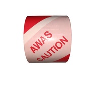 3" X 50 METER AWAS CAUTION TAPE WARNING TAPE AWAS HAZARD TAPE ZEBRA TAPE