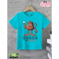 [FREE NAME] Children's T-shirt with ANOMALY TA TA SAHUR Motif UNISEX Premium Material