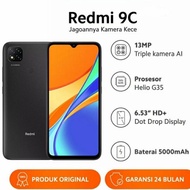 HP XIAOMI REDMI 9 C 9C RAM 4 64 GARANSI RESMI ORIGINAL NEW BARU KREDIT