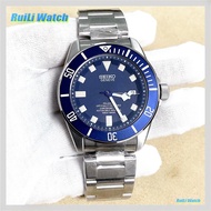 42.5MM Mechanical Watch Stainless Steel Watch Green Luminous Watch with NH35 Movement with S logo wa