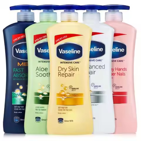 Vaseline Body Lotion High-Capacity Hand Creams Intensive Care 600ml High-Capacity Dry Skin