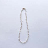 白蛋白石 頸鍊 【 white opal 】 串珠項鍊
