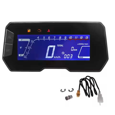 Motorcycle RPM Digital Speedometer Adjustable LED Speedometer For Honda CRF300L CRF300 RALLY CRF250/