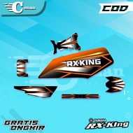 Striping Motor Yamaha RX King Motif King Ori Variasi Sticker RX King Striping Premium