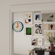 Creative Simple Clock Clock Wall Clock Living Room Retro Clock Corner Double-Sided Wall Clock Artist