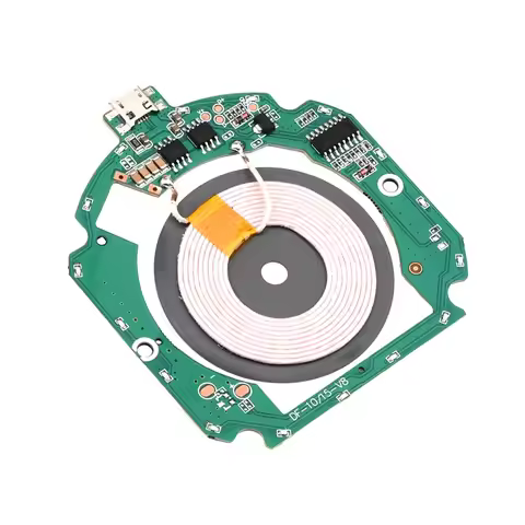 15W Qi Wireless Charger Transmitter Module - 10W Fast Charging PCBA Board for Car/Home Use