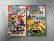 switch supwe mario bros. wonder 動物森友會