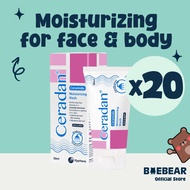 Ceradan Moisturising Wash 600ml/ 300ml/ 30ml | Rebuild skin's protective barrier / Dry and sensitive