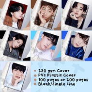 Kpop BTS HARD COVER & NON-HARD COVER NOTEBOOK A5 100/180 PAGES