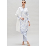 Loveaisyah Embroidery Eyelet modern Baju Kurung & Wrap Skirt