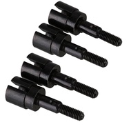 4pcs Hobbypark 02033 Metal Wheel Stub Axle for 1/10 Scale Redcat HSP Exceed Model Car Spare Parts