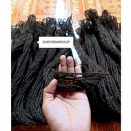 HITAM Black palm fiber rope, gazebo rope, bamboo rope