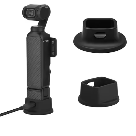 Silicone Dock Desktop Base For DJI Osmo Pocket 3 Sport Camera Anti-skid Fixed Extension Base Stand A