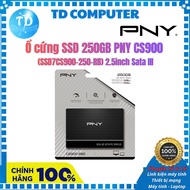 SSD 250GB PNY CS900 (SSD7CS900-250-RB) 2.5 inch Sata III - Genuine product distributed by Vinh Xuan
