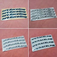 Go- Sticker Stiker Velg Raceline Cutting 1Set Isi 4