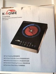 多功能煮食電陶爐 K-Home Multifunction Infrared Cooker