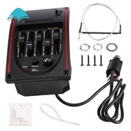 5-Band Tone Controls EQ Equalizer Tuner PS-500 5-Band Acoustic Guitar EQ Preamp Equalizer Pickup Aco