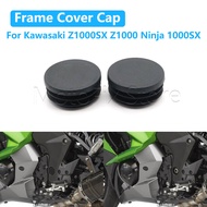 Motorcycle Accessories Frame Hole Cover Caps Plug Frame For Kawasaki Z1000 Z1000SX Ninja 1000SX Vers