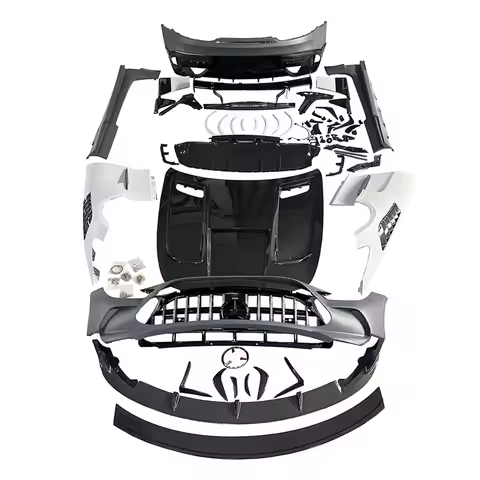 SPC AMG GT Black Series Body Kit for Mercedes Benz AMG GTS PP+Dry Carbon Fiber Aerokit for R190 AMG 