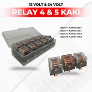 Transparent Relay 5 Pin 80a 12 VOLT and 24 VOLT Horn RelayOriginal Shooting Light Relay