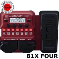 ZOOM / B1X FOUR bass multi-effector expression foot pedal music band live house 100% Authenticity di