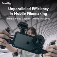 SmallRig Phone Cage Mobile Video Kit for i-Phone 15 Serires #4398 #4397 #4392B #4393 #4407 #4473 #43